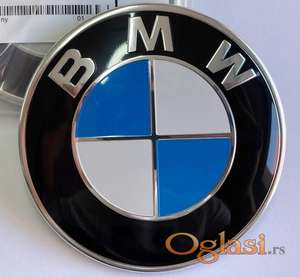 BMW znak 82 mm originalni reljefni BMW i ostale dimenzije